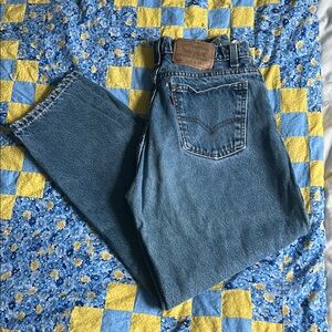 Vintage orange tab Levi’s 560 loose fit tapered leg size 31x30